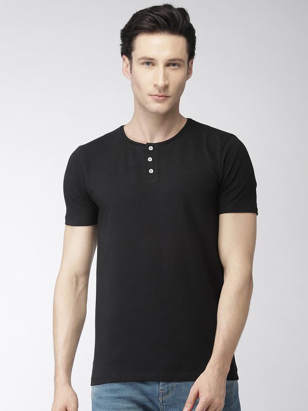 Mens Cotton Half Sleeve Round Neck Tshirt